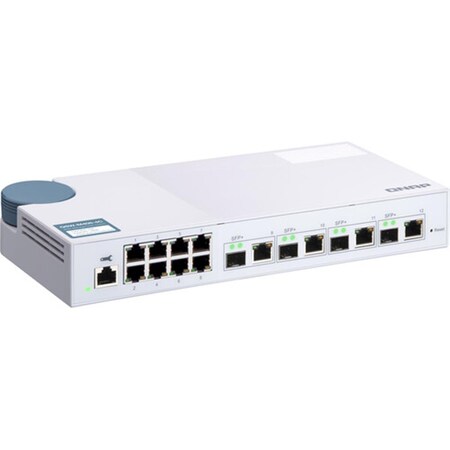 Qnap Systems QNAP Systems QSW-M408-4C-US 12-Port Managed Switch with 10GbE SFP Plus Combo Ports QSW-M408-4C-US